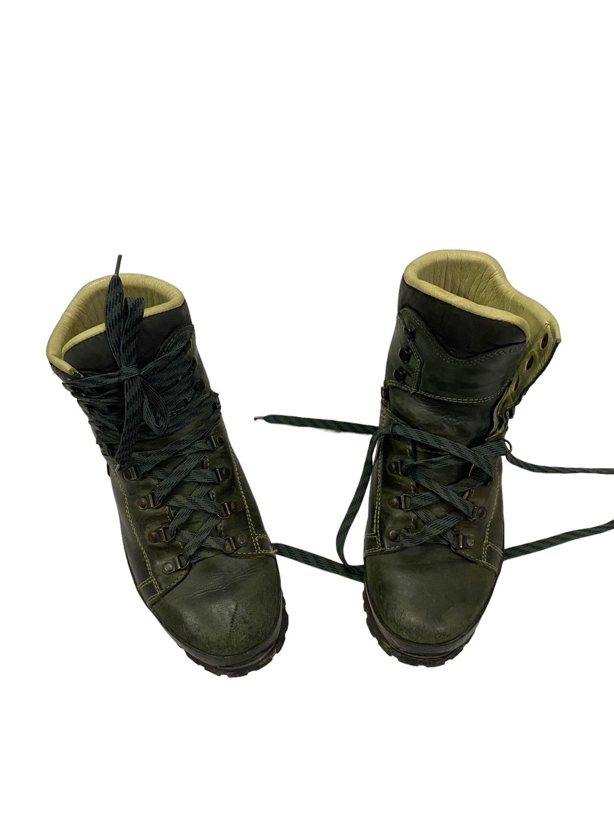 Futura HanWag 90s Vintage Germany Heavy Hiking Leather Monkey Boots Size US 8 / EU 41 - 6 Thumbnail