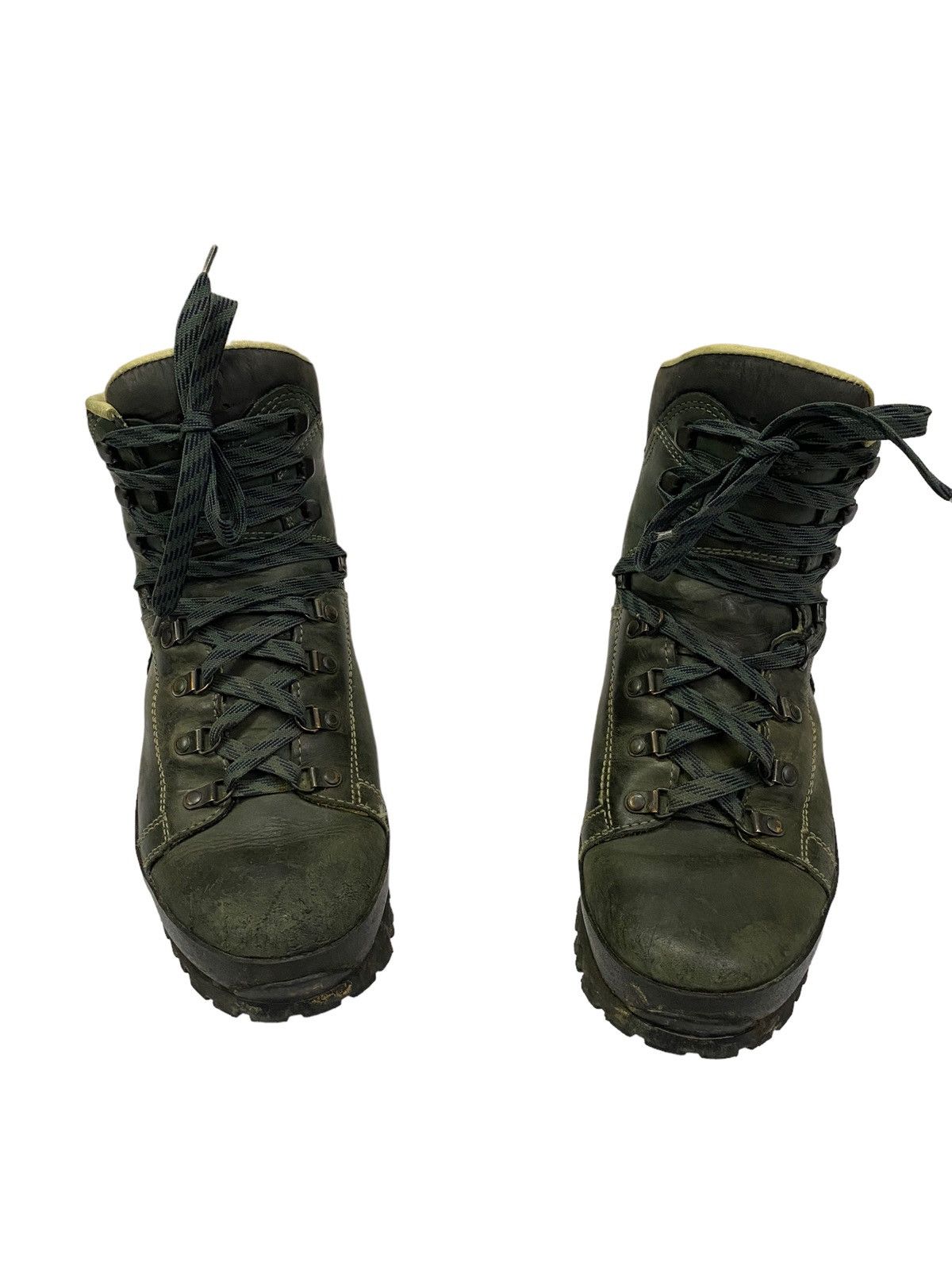 Futura HanWag 90s Vintage Germany Heavy Hiking Leather Monkey Boots Size US 8 / EU 41 - 9 Thumbnail