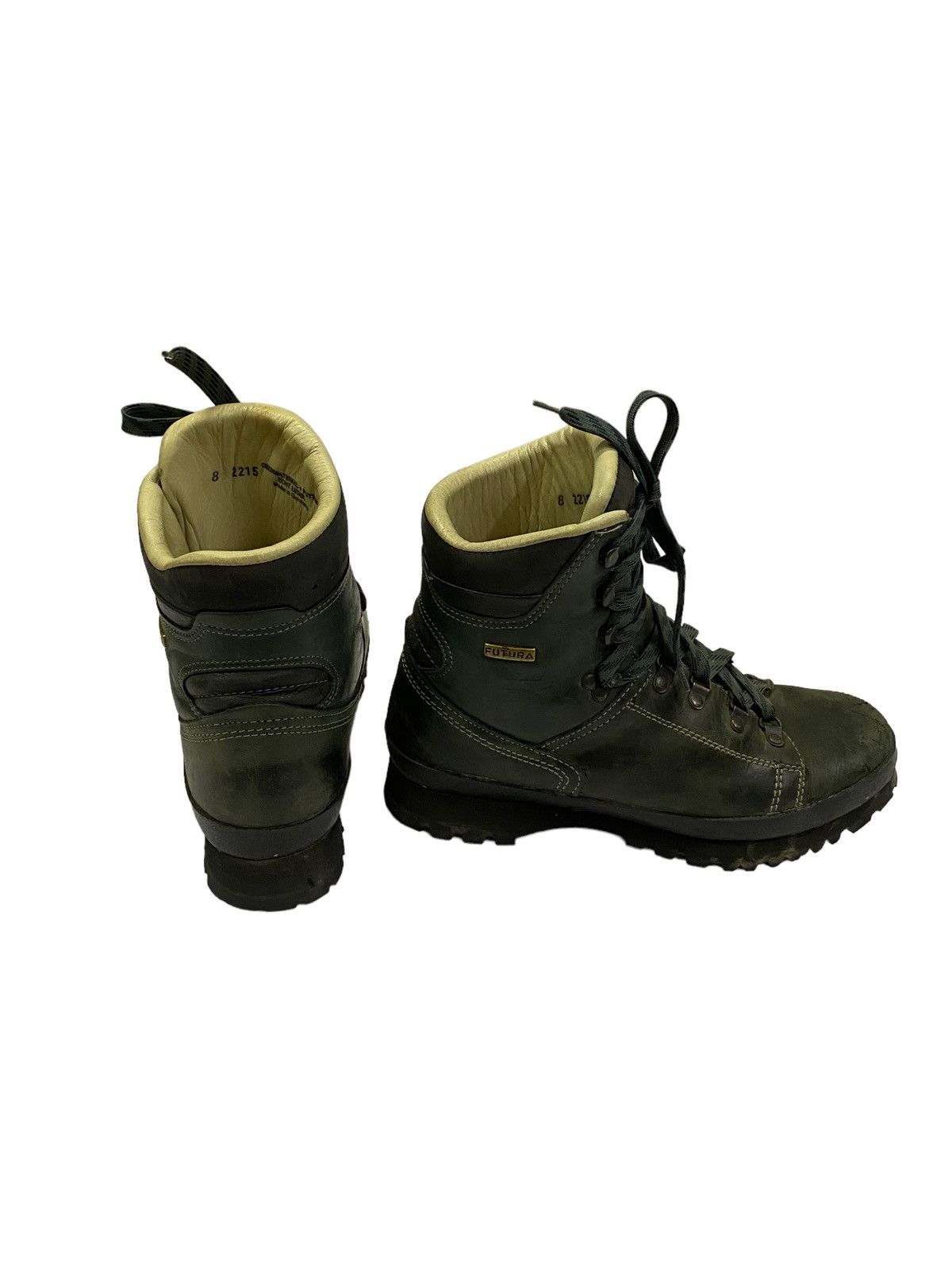 Futura HanWag 90s Vintage Germany Heavy Hiking Leather Monkey Boots Size US 8 / EU 41 - 3 Thumbnail