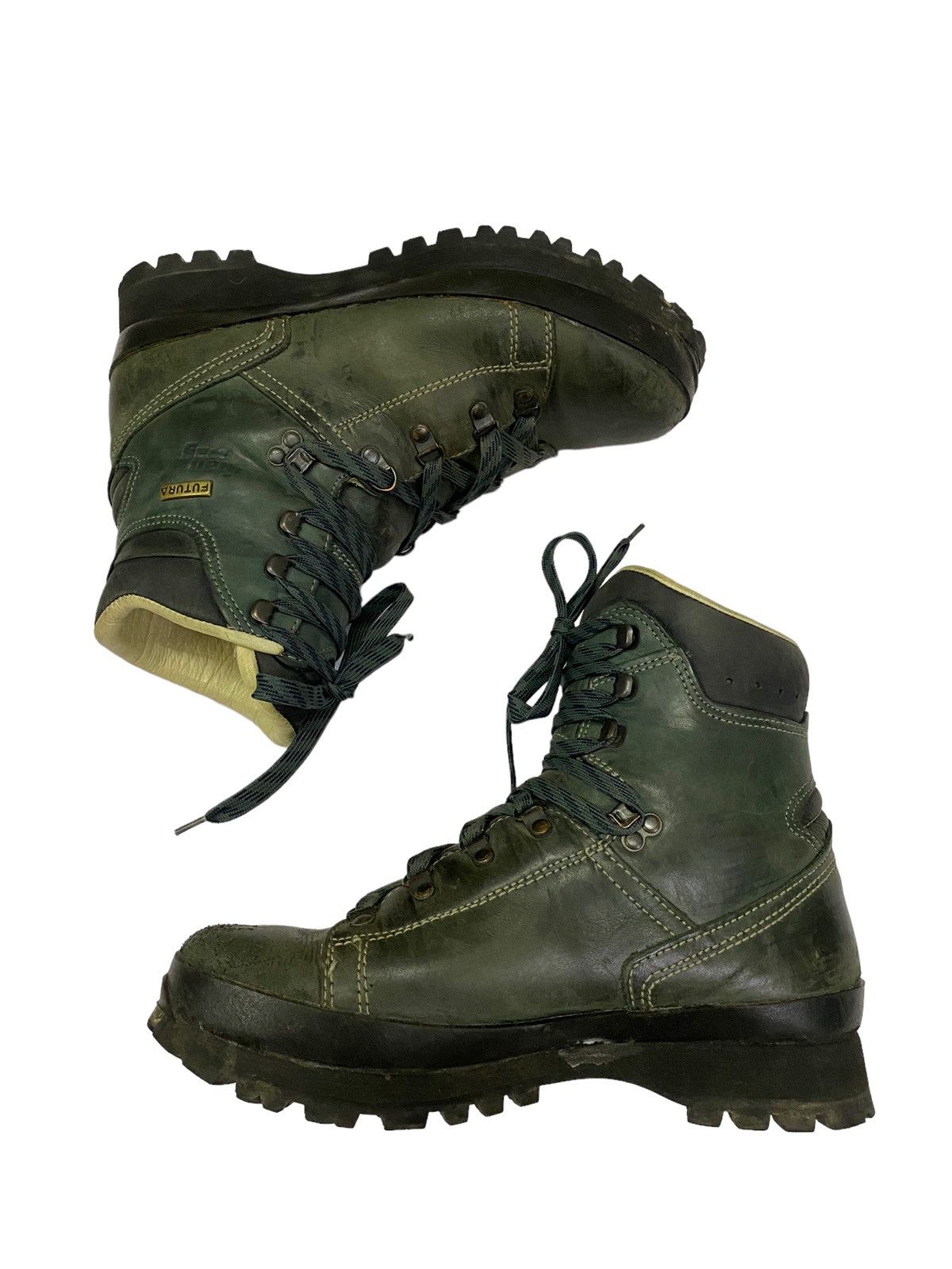Futura HanWag 90s Vintage Germany Heavy Hiking Leather Monkey Boots Size US 8 / EU 41 - 2 Thumbnail