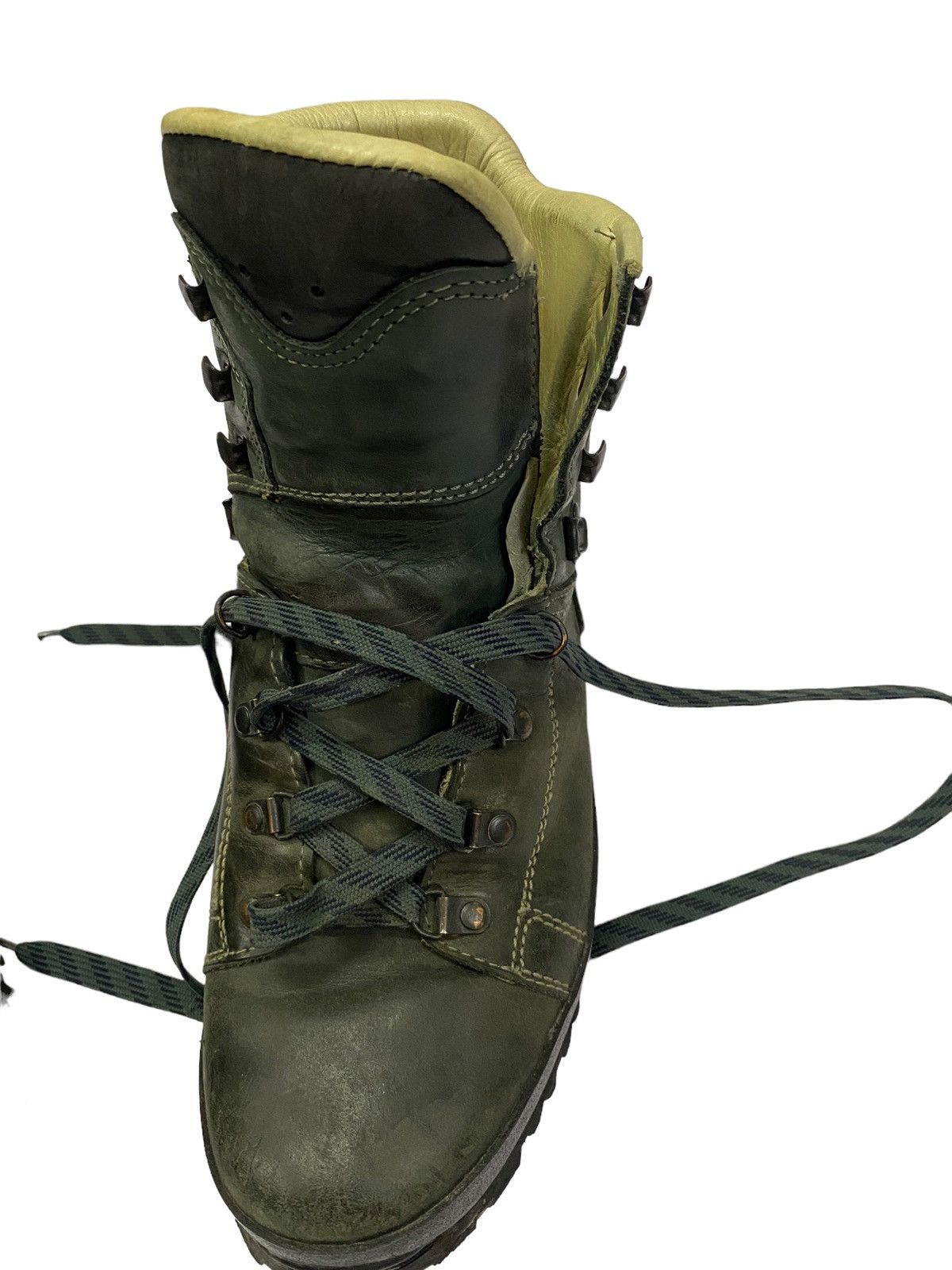 Futura HanWag 90s Vintage Germany Heavy Hiking Leather Monkey Boots Size US 8 / EU 41 - 8 Thumbnail