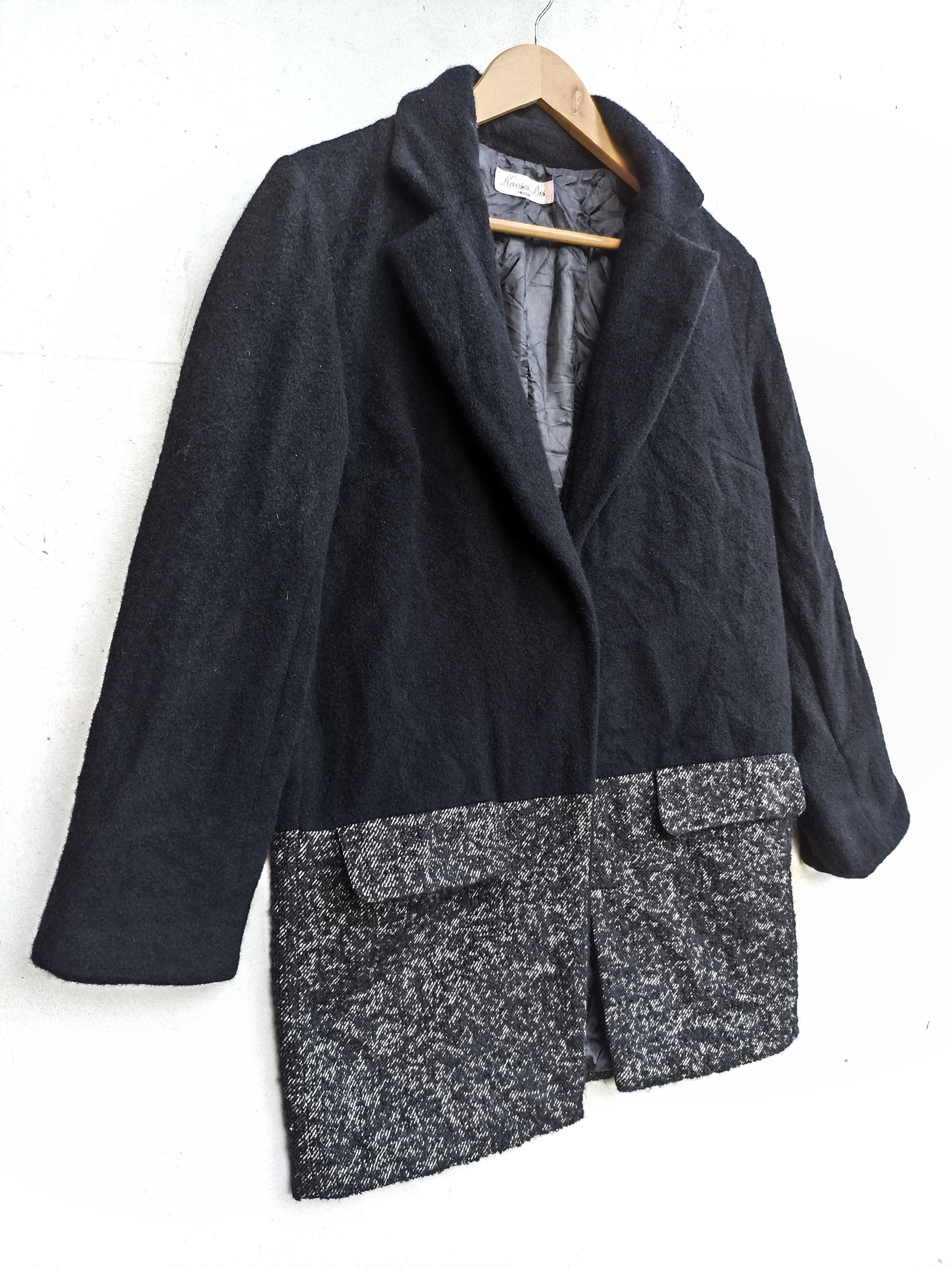 Kansai Yamamoto 🔥 Steals Kansai Bis over coat wool jacket Size US M / EU 48-50 / 2 - 3 Thumbnail