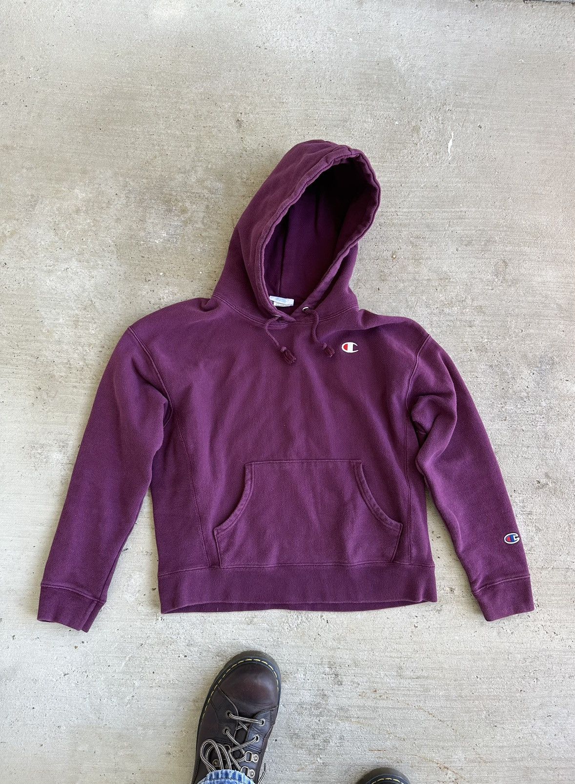 Champion × Vintage Vintage Champion Reverse Weave Hoodie Sweatshirt Size US M / EU 48-50 / 2 - 1 Thumbnail