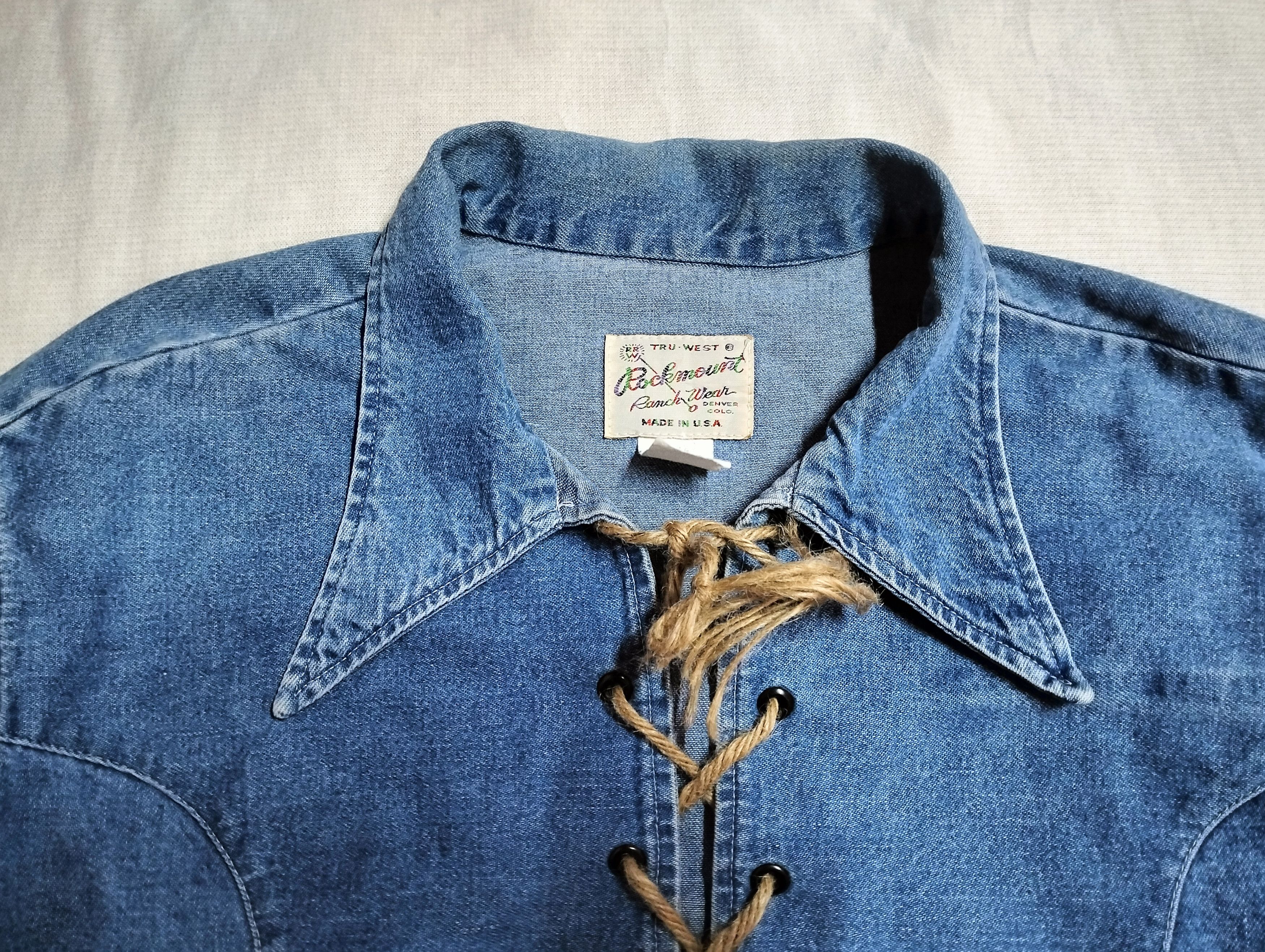 Rockmount Ranch Wear Vintage 80s Rockmount Ranchwear Western Size US L / EU 52-54 / 3 - 7 Thumbnail