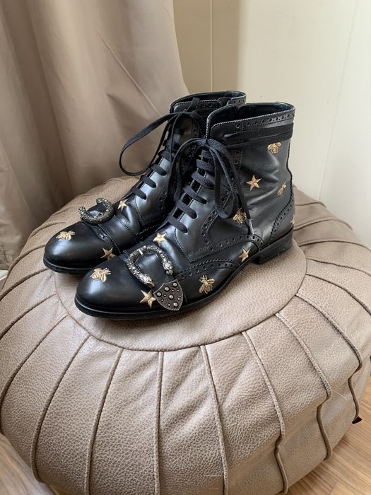 gucci queercore brogue boot