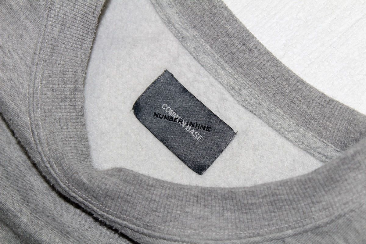 Number (N)ine Logo Crewneck Sweatshirt Size US S / EU 44-46 / 1 - 3 Thumbnail