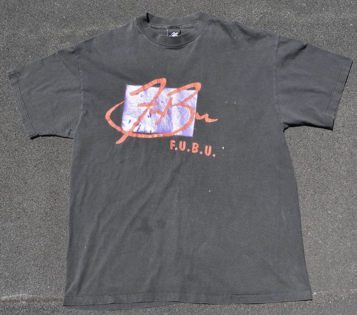 Fubu Vintage 90s FUBU T-shirt (L) Size US L / EU 52-54 / 3 - 1 Thumbnail