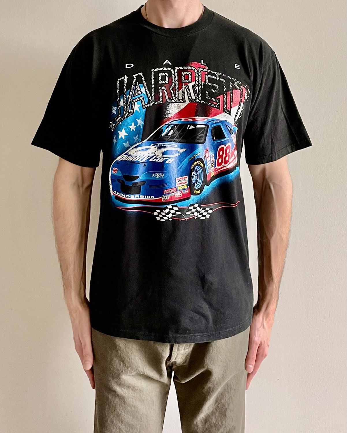 Vintage Dale Jarrett Ford Racing Tee