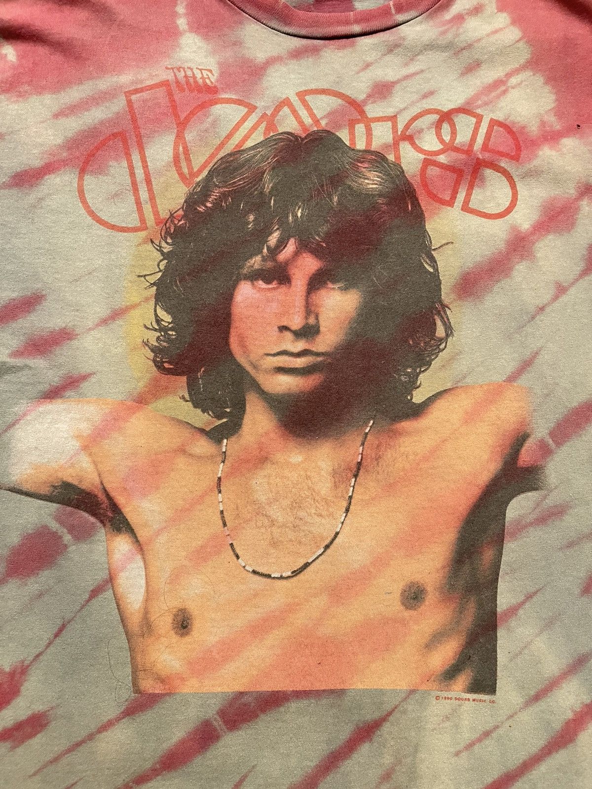 Vintage 1990 The Doors Jim Morrison Shirt XL Tie Dye 1:1