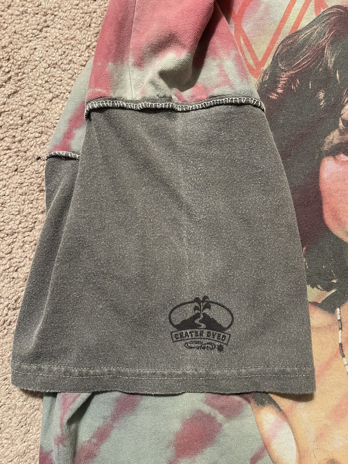 Vintage 1990 The Doors Jim Morrison Shirt XL Tie Dye 1:1