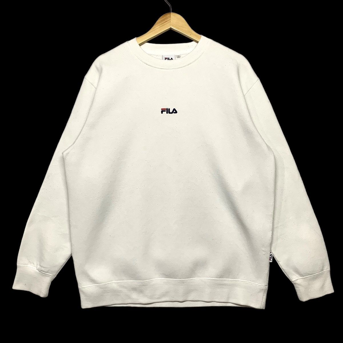 Fila Vintage Designer Fila Bella Italia Crewneck Sweatshirt Size US L / EU 52-54 / 3 - 2 Thumbnail