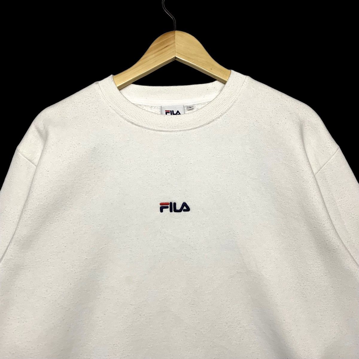 Fila Vintage Designer Fila Bella Italia Crewneck Sweatshirt Size US L / EU 52-54 / 3 - 3 Thumbnail
