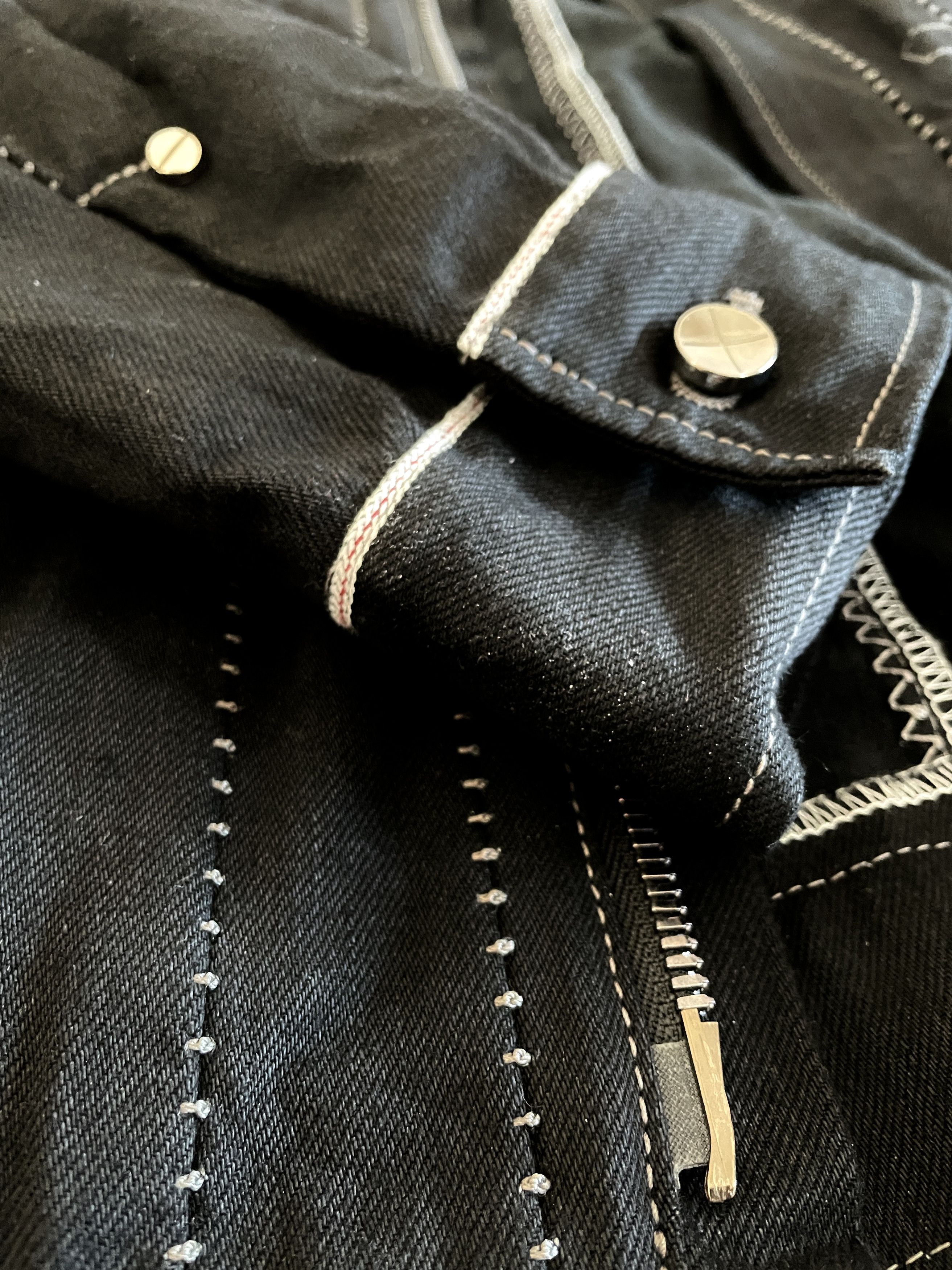 Incarnation -=Final Drop=- INCARNATION Black Denim Jacket, XL=L NEW Size US L / EU 52-54 / 3 - 4 Thumbnail