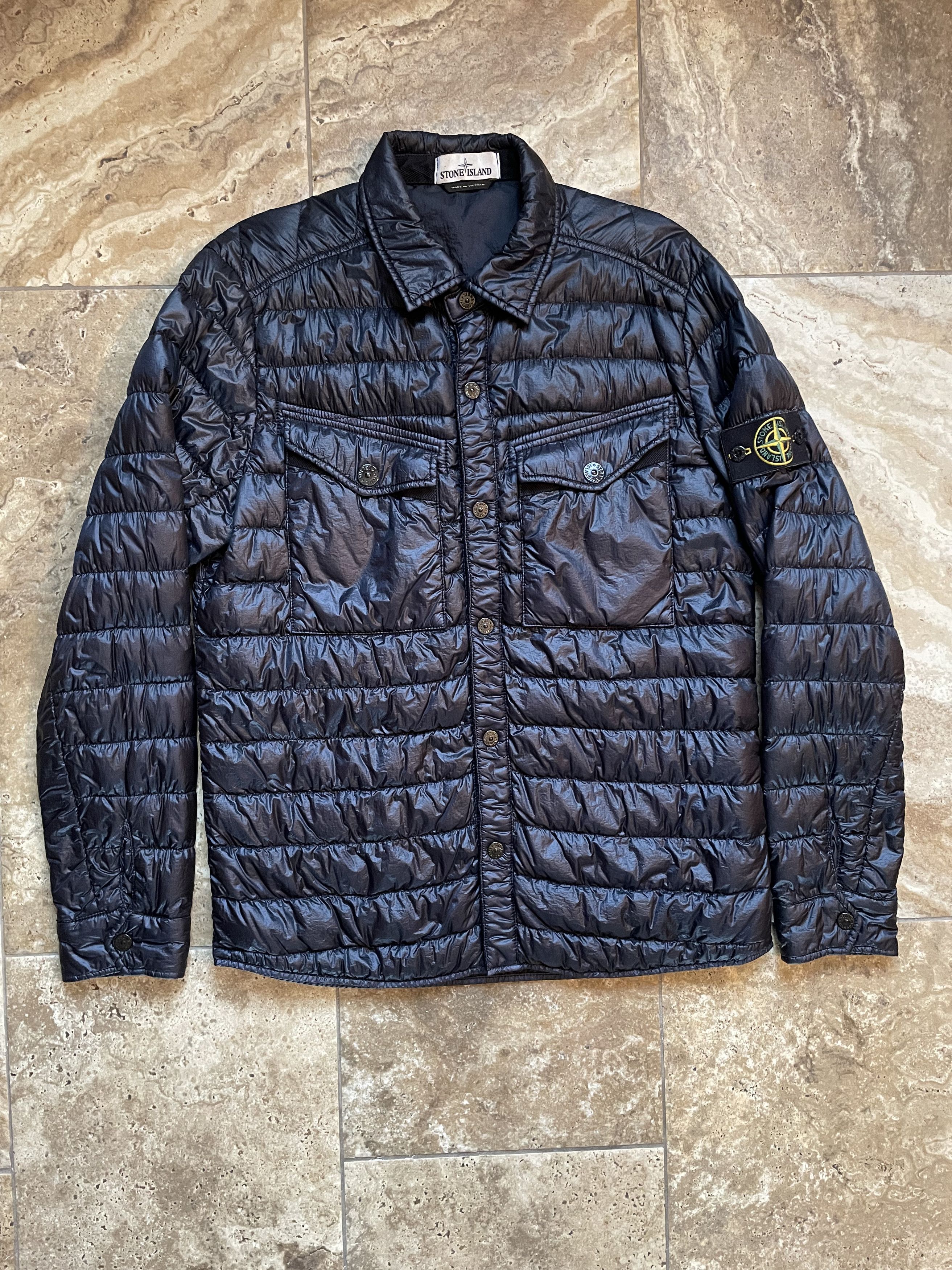 Stone Island Quilted Over Shirt