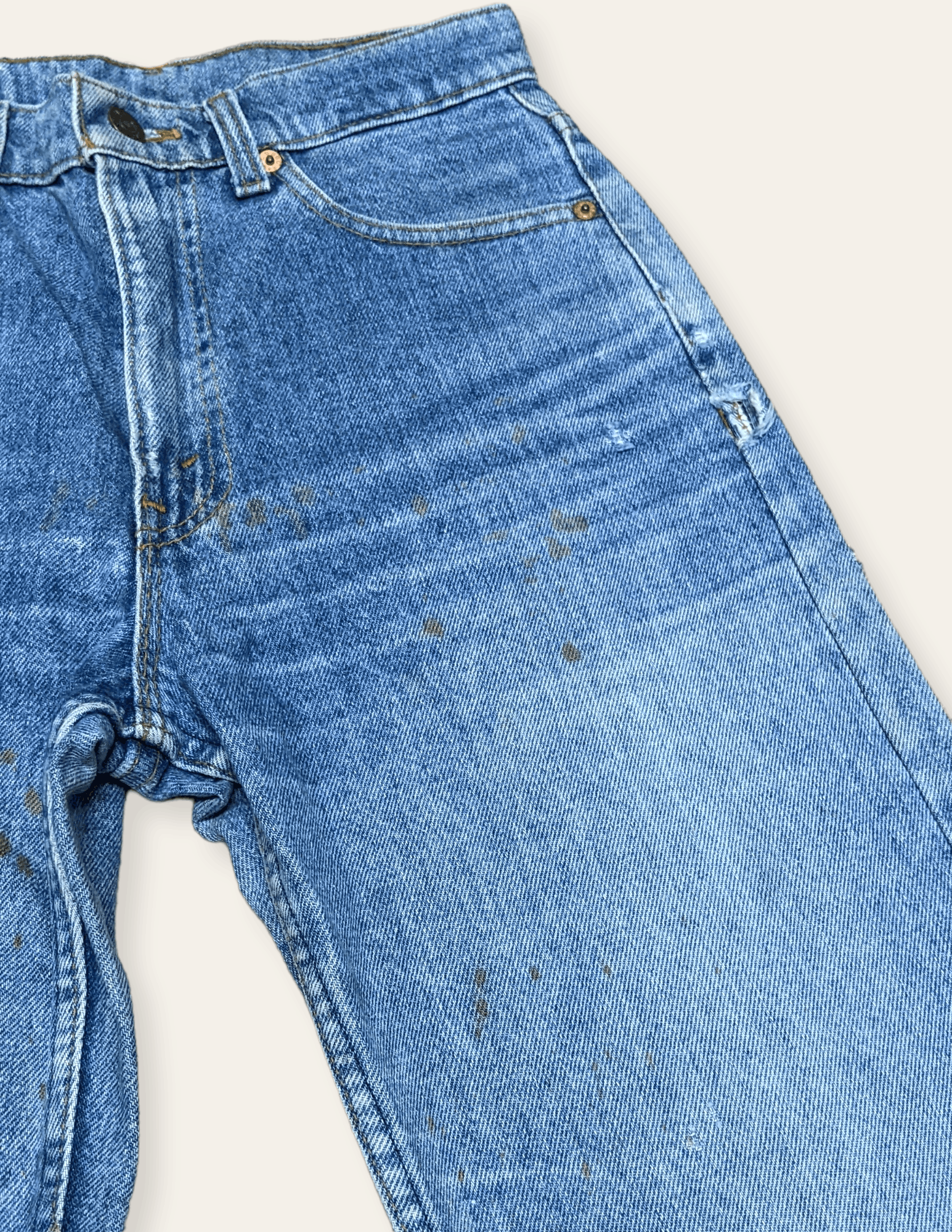 Levi's × Vintage Vintage 90s Levis Distressed Made in Usa Straight Jeans Pant Size US 29 - 5 Thumbnail