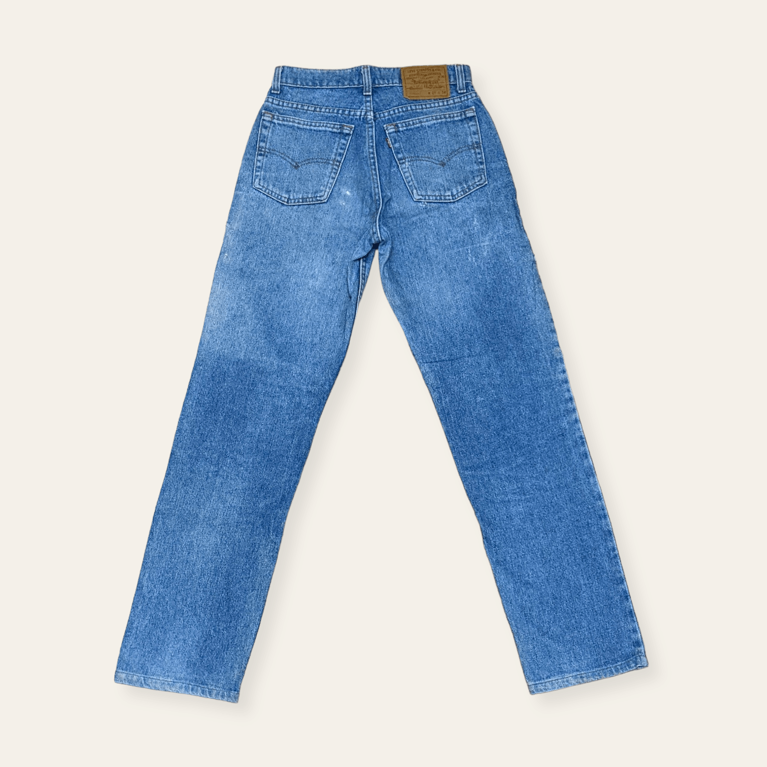 Levi's × Vintage Vintage 90s Levis Distressed Made in Usa Straight Jeans Pant Size US 29 - 2 Thumbnail