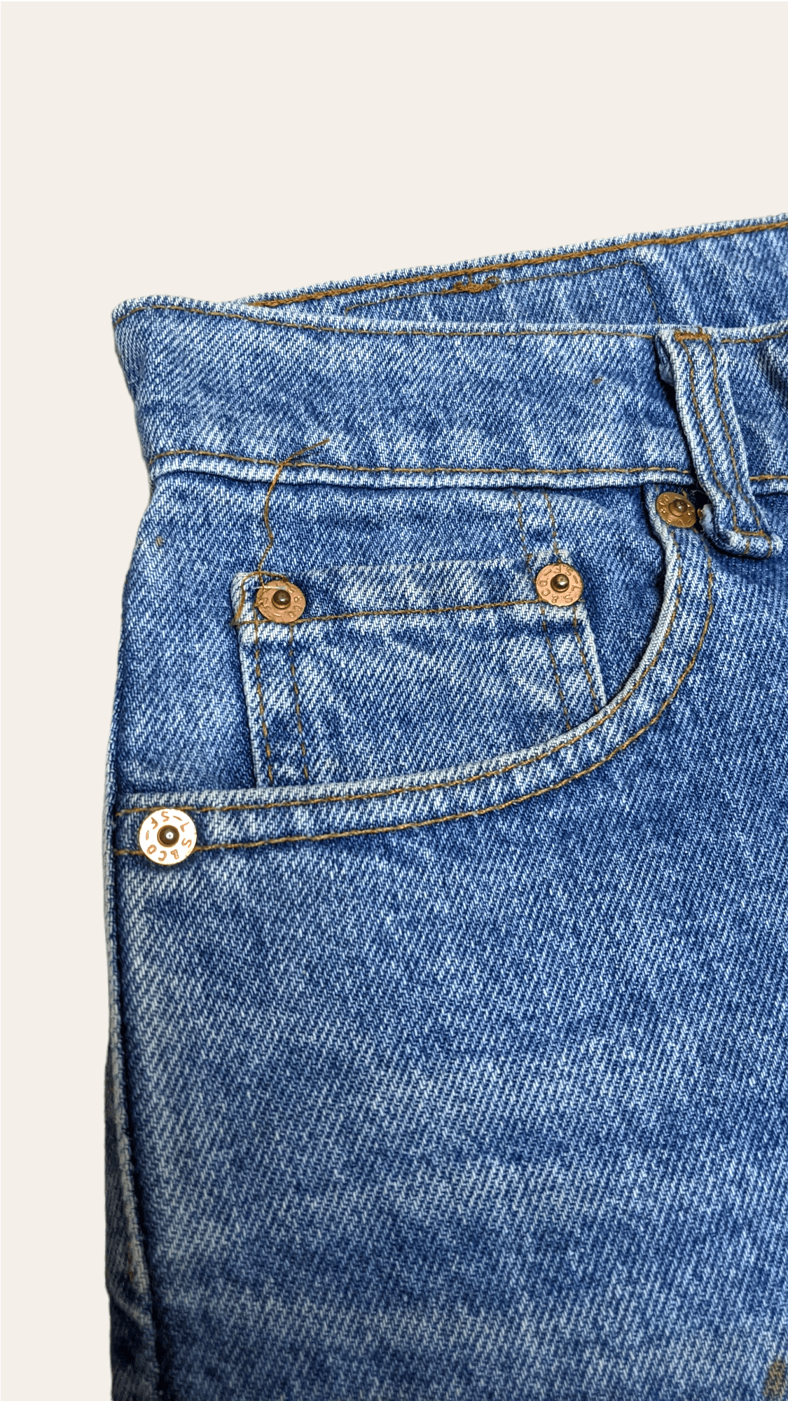 Levi's × Vintage Vintage 90s Levis Distressed Made in Usa Straight Jeans Pant Size US 29 - 11 Thumbnail