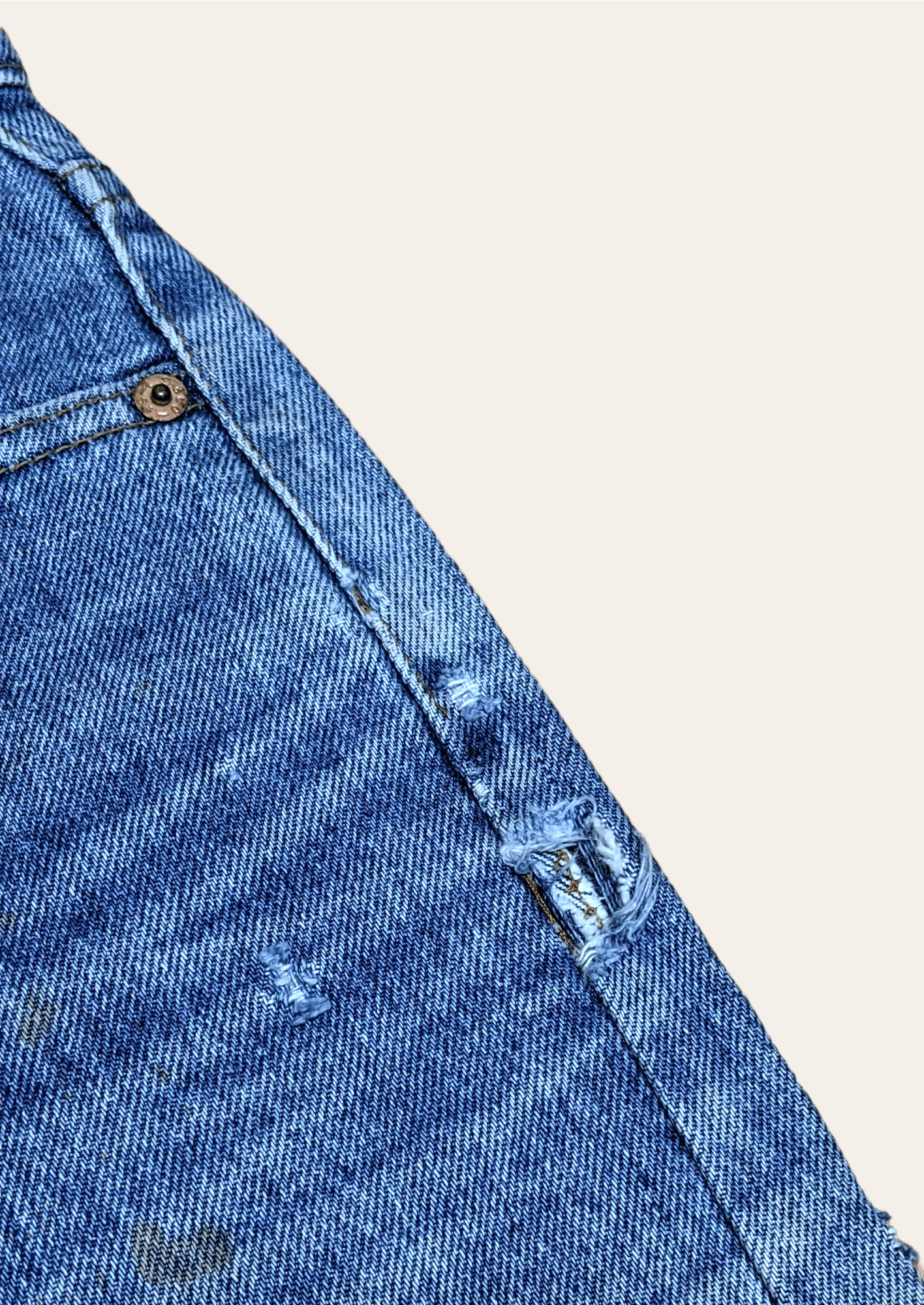 Levi's × Vintage Vintage 90s Levis Distressed Made in Usa Straight Jeans Pant Size US 29 - 15 Thumbnail