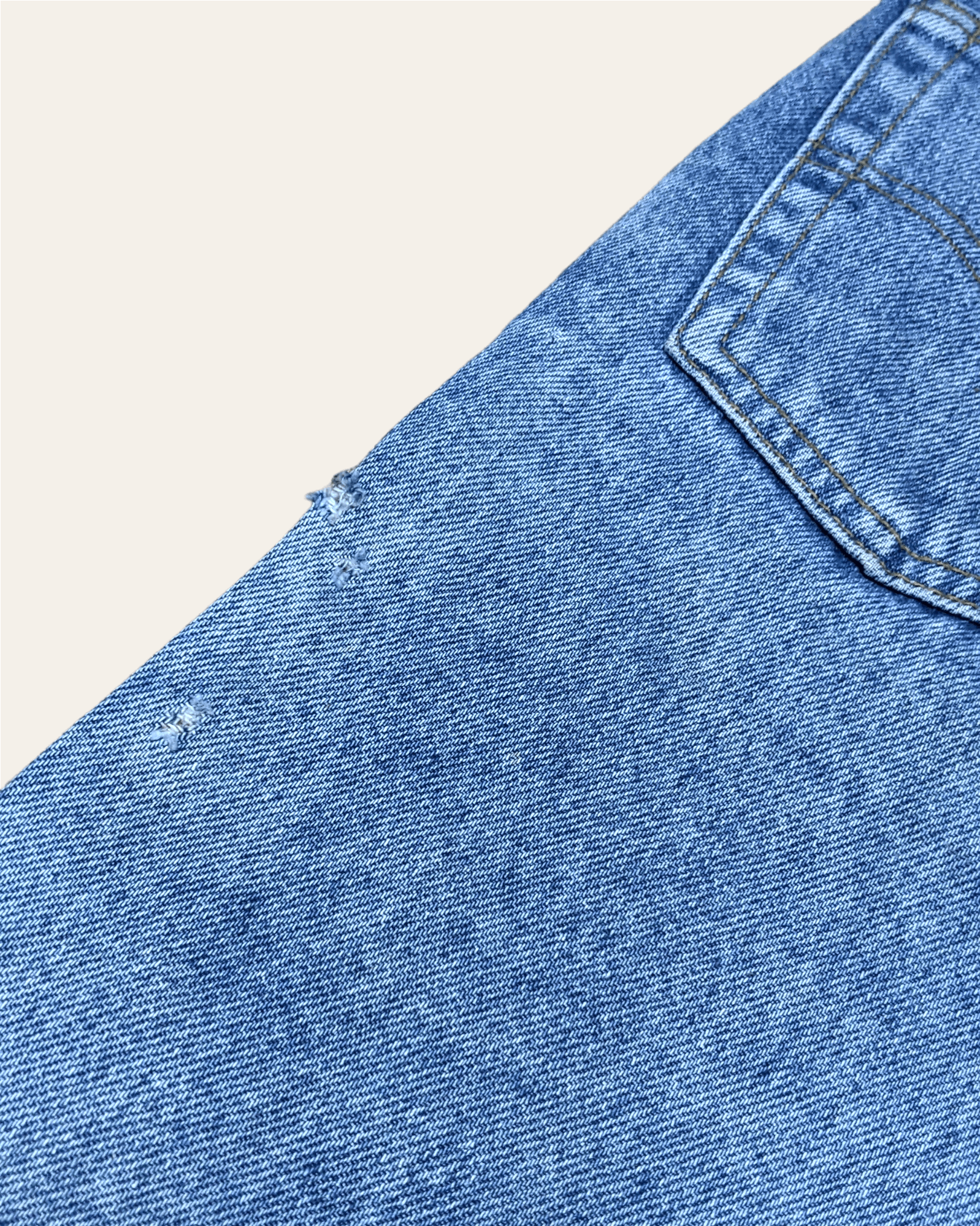 Levi's × Vintage Vintage 90s Levis Distressed Made in Usa Straight Jeans Pant Size US 29 - 16 Thumbnail