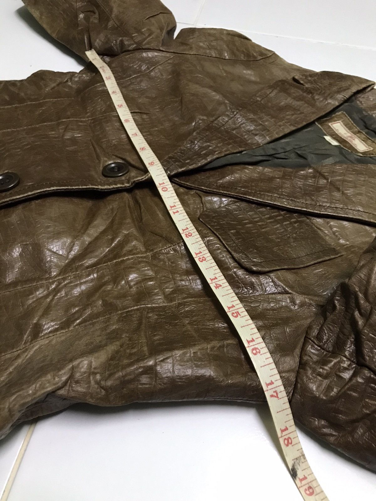 Vintage Super rare🔥 Min buffalo leather jacket Size US M / EU 48-50 / 2 - 7 Thumbnail