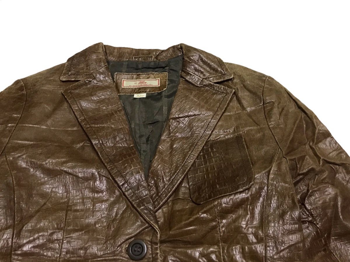 Vintage Super rare🔥 Min buffalo leather jacket Size US M / EU 48-50 / 2 - 2 Thumbnail