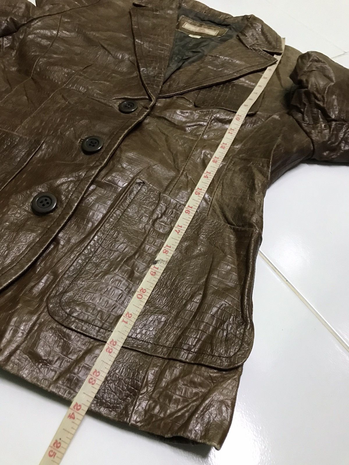Vintage Super rare🔥 Min buffalo leather jacket Size US M / EU 48-50 / 2 - 8 Thumbnail