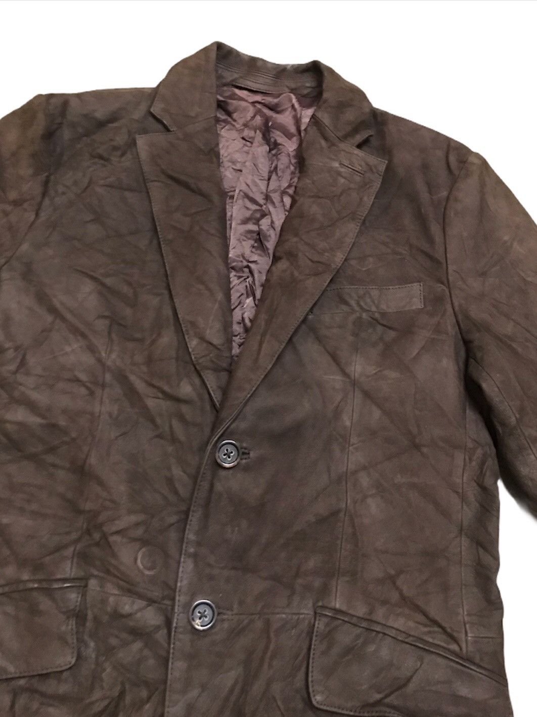 Banana Republic Banana Republic cowhide leather jacket Size US M / EU 48-50 / 2 - 2 Thumbnail