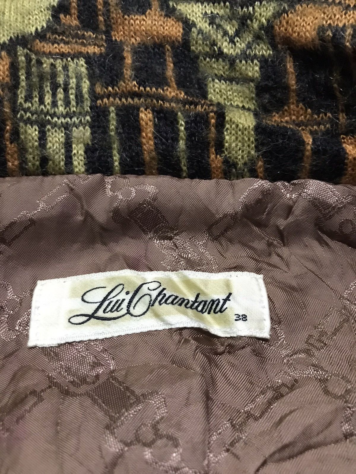 Vintage Lui chantant leather/mohair jacket Size US M / EU 48-50 / 2 - 5 Thumbnail