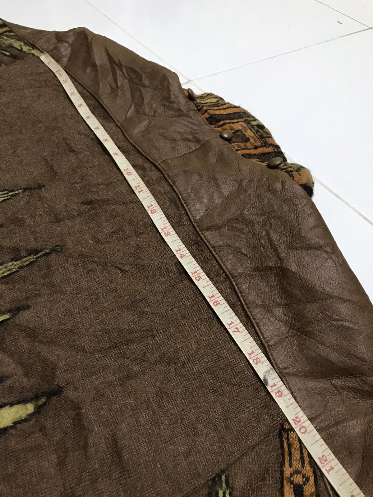Vintage Lui chantant leather/mohair jacket Size US M / EU 48-50 / 2 - 10 Thumbnail