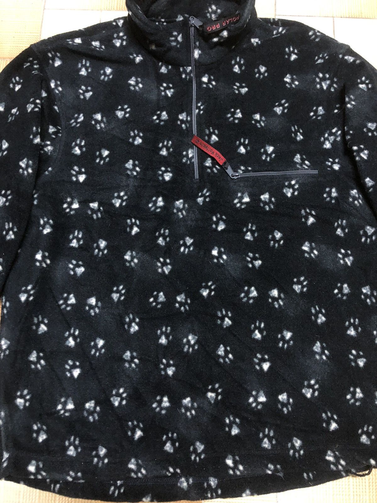 Jack Wolfskin Awesome Footprint Fleece Jacket Size US M / EU 48-50 / 2 - 4 Thumbnail