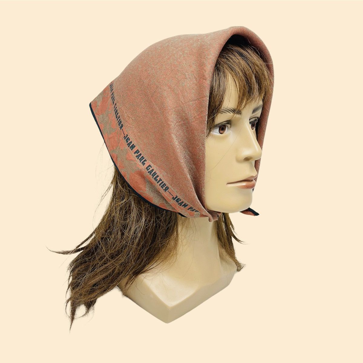 Jean Paul Gaultier JEAN PAUL GAULTIER BANDANA HANDKERCHIEF NECKERCHIEF SCARF Size ONE SIZE - 1 Thumbnail