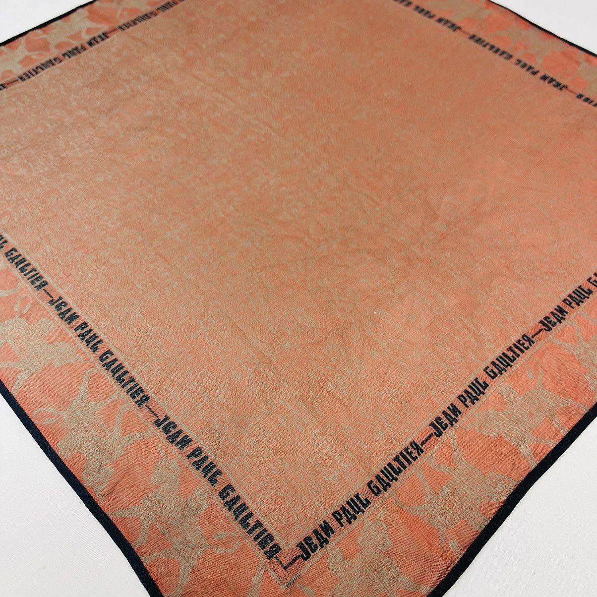 Jean Paul Gaultier JEAN PAUL GAULTIER BANDANA HANDKERCHIEF NECKERCHIEF SCARF Size ONE SIZE - 3 Thumbnail