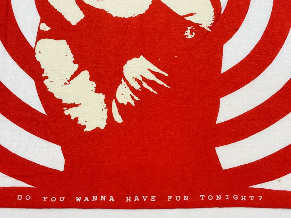 Hysteric Glamour × Vintage Hysteric Glamour Peace Handkerchief Key Bandana Scarf Size ONE SIZE - 5 Thumbnail