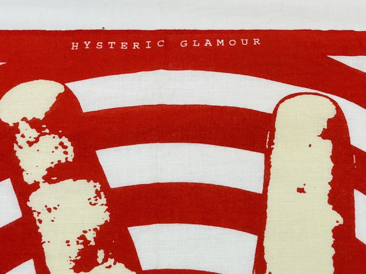 Hysteric Glamour × Vintage Hysteric Glamour Peace Handkerchief Key Bandana Scarf Size ONE SIZE - 4 Thumbnail
