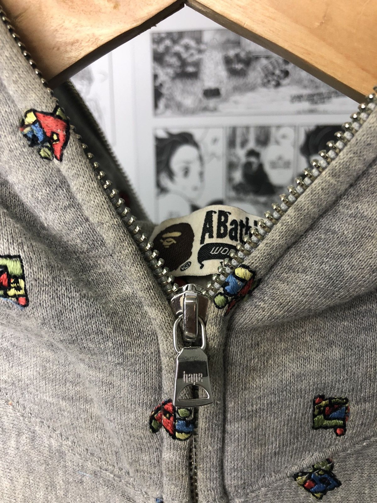 Bape Bape Full Zip Hoodie Size US L / EU 52-54 / 3 - 6 Thumbnail