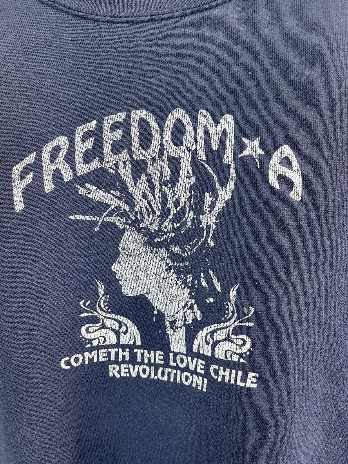 Vintage Vintage FREEDOM *A Sweatshirt 90’s Size US M / EU 48-50 / 2 - 4 Thumbnail