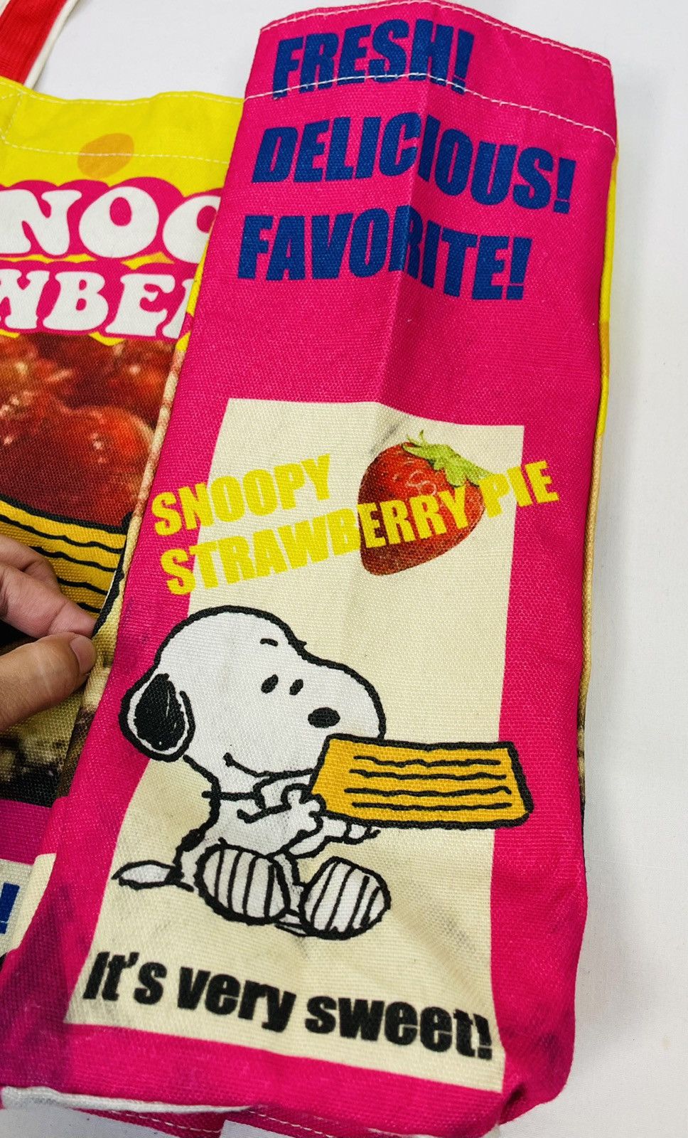 Cartoon Network × Vintage Snoopy Tote Bag Size ONE SIZE - 4 Thumbnail