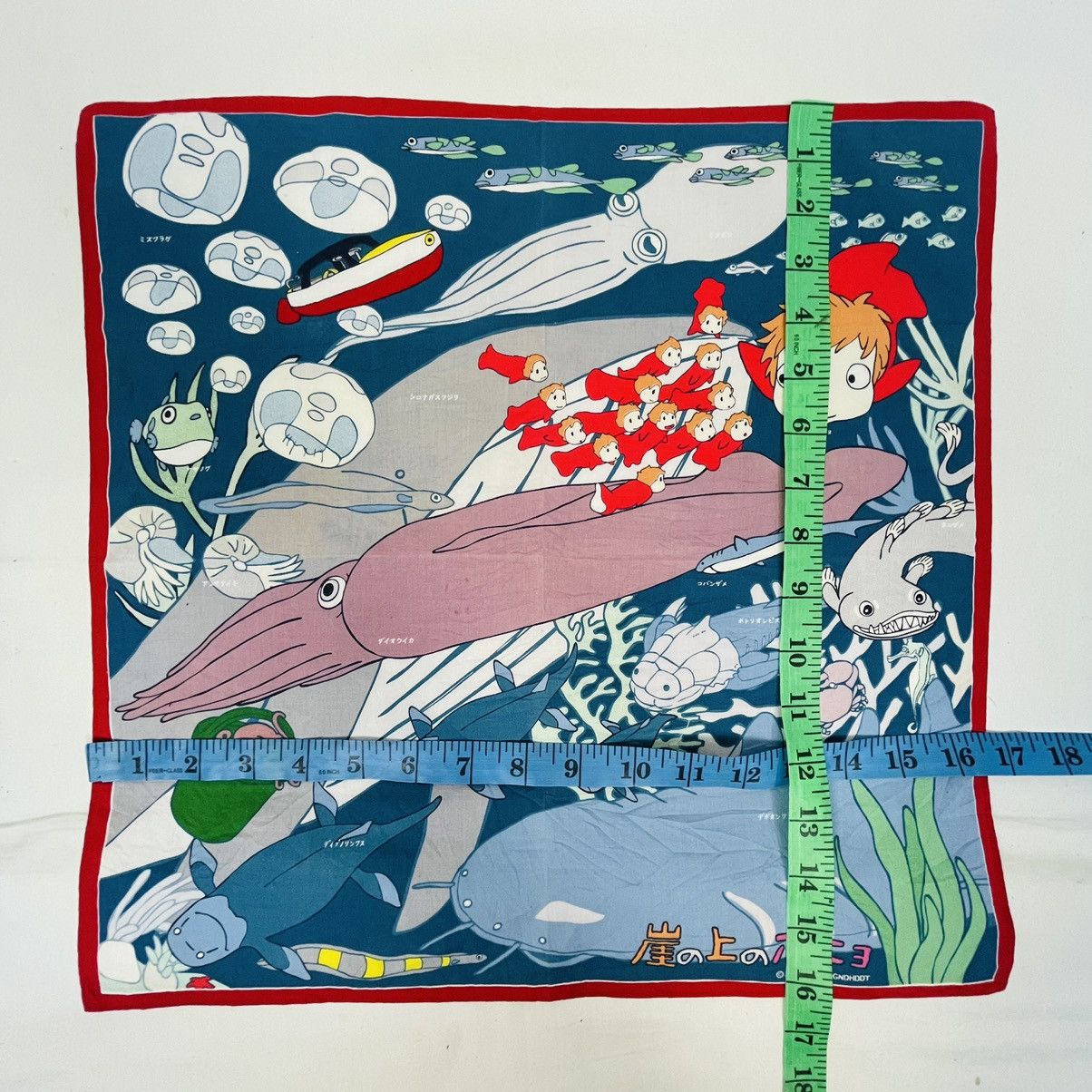 Anime × Japanese Brand JAPANESE ANIME BANDANA HANDKERCHIEF NECKERCHIEF SCARF Size ONE SIZE - 5 Thumbnail