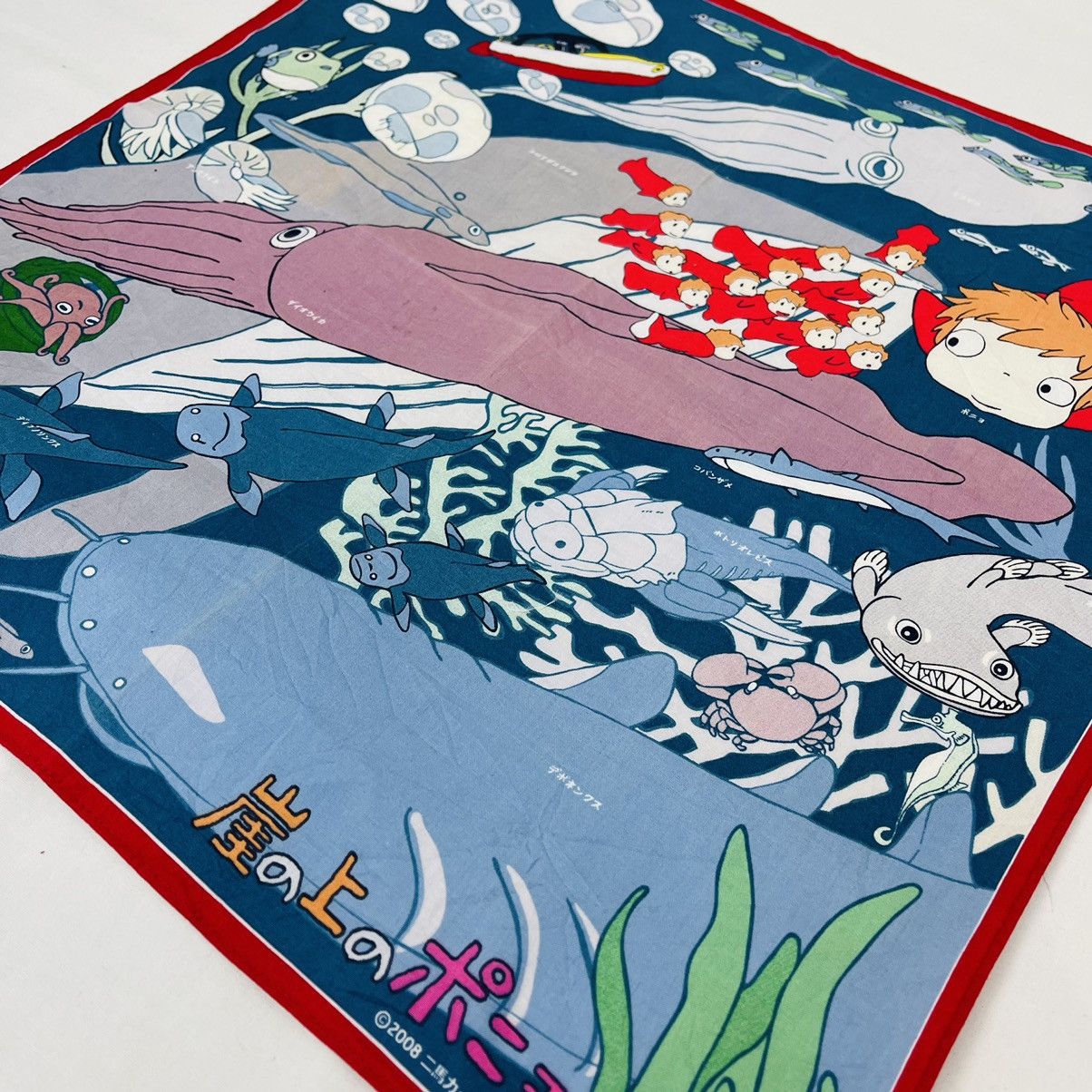 Anime × Japanese Brand JAPANESE ANIME BANDANA HANDKERCHIEF NECKERCHIEF SCARF Size ONE SIZE - 2 Thumbnail