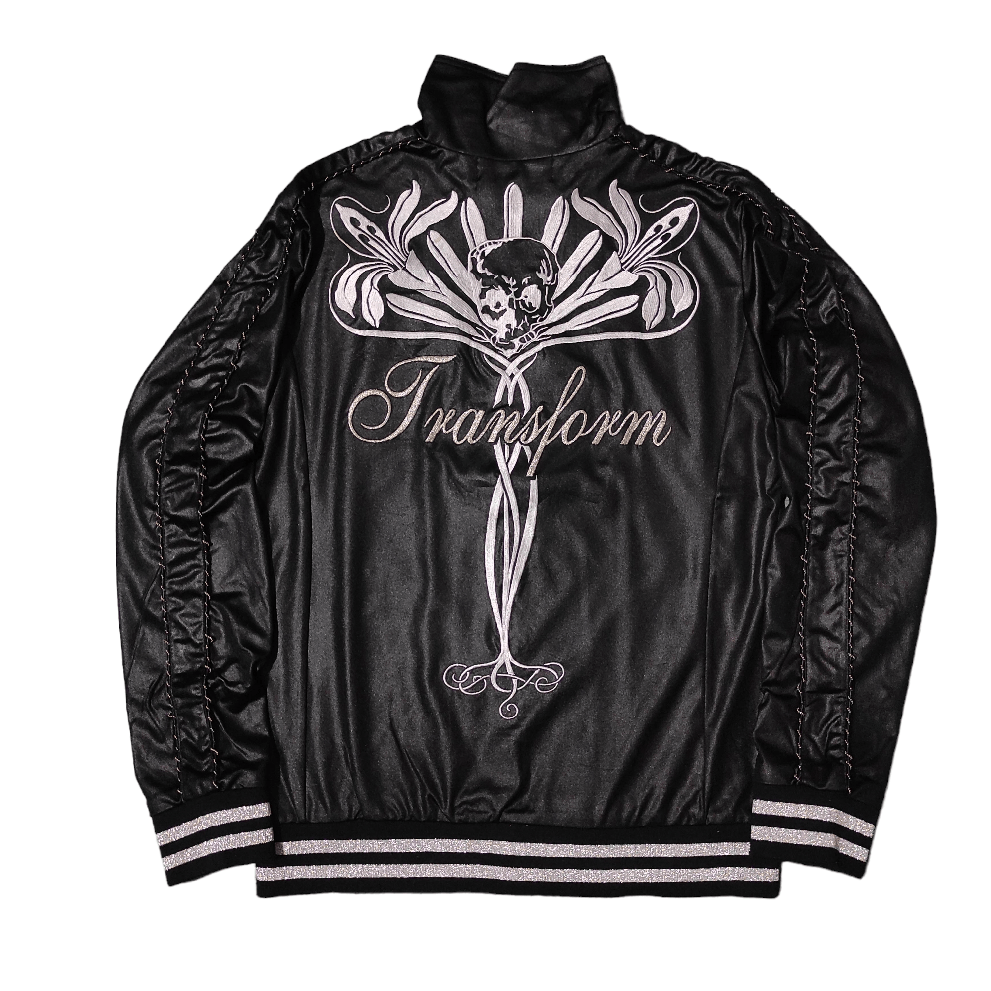 Hysteric Glamour XFRM Skull Embroidered Track Jacket | Grailed