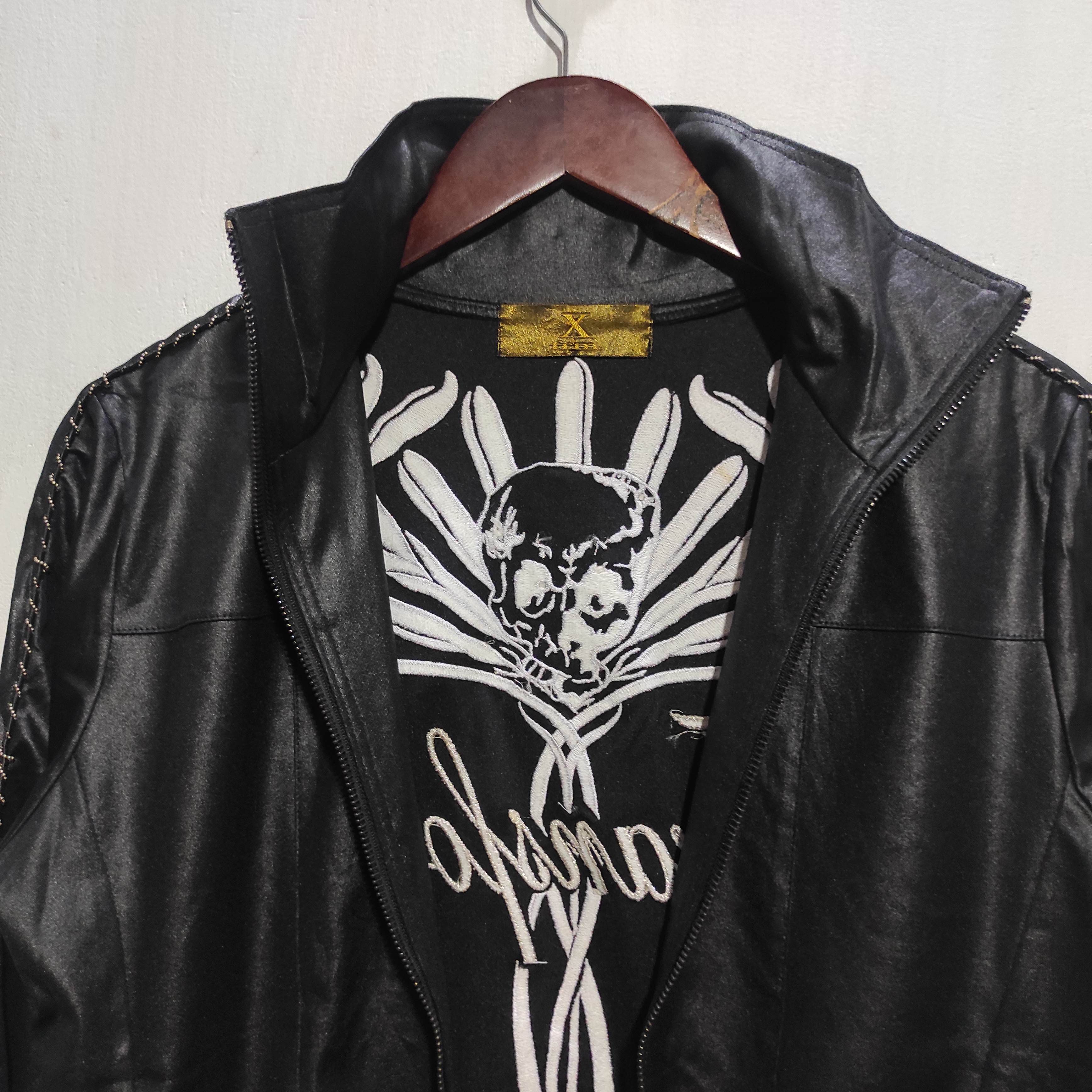 Hysteric Glamour XFRM Skull Embroidered Track Jacket Size US S / EU 44-46 / 1 - 14 Thumbnail