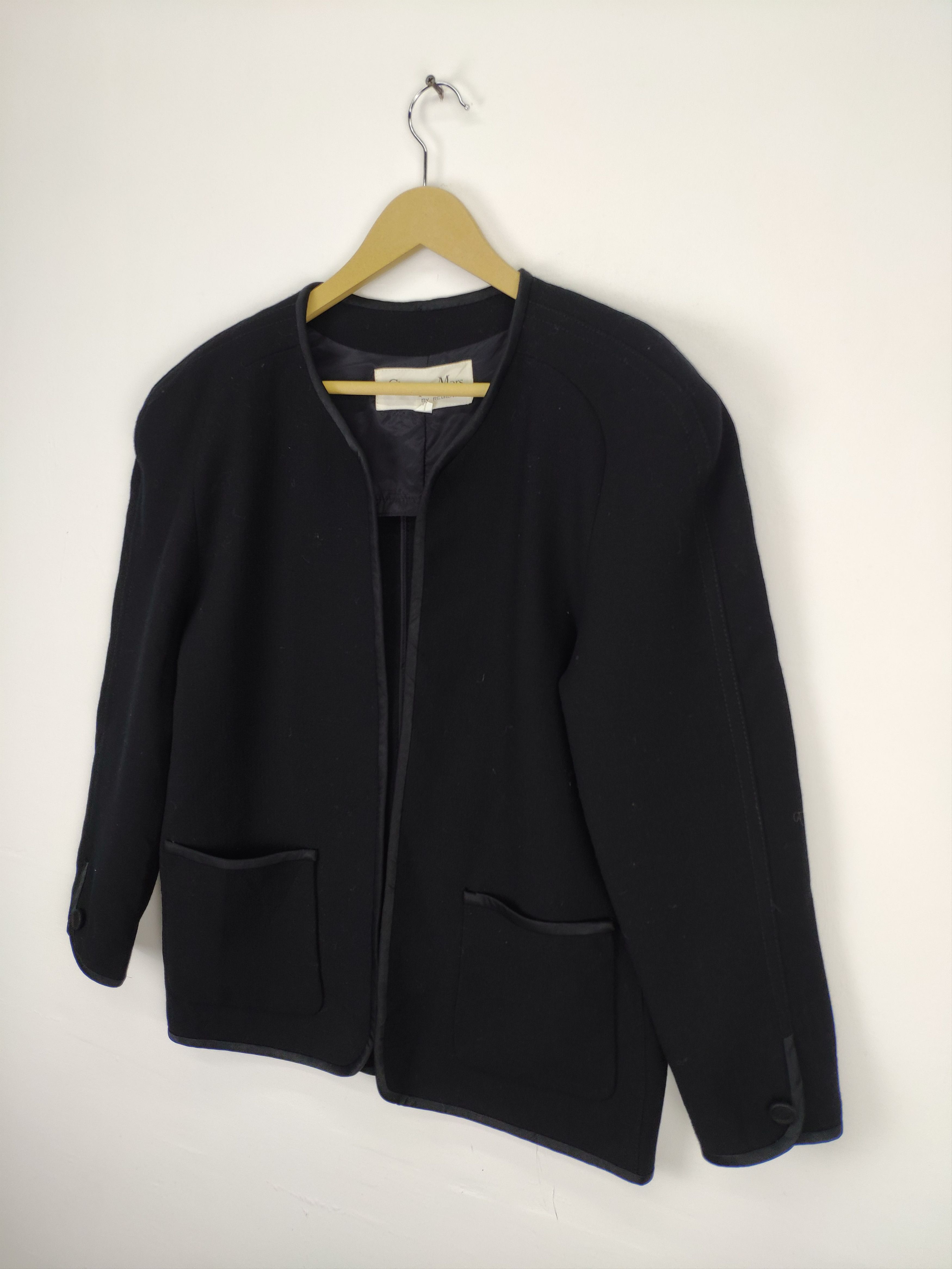 Japanese Brand × Vintage Vintage Wool Tweed Cardigan by Champ De mars Size S / US 4 / IT 40 - 2 Thumbnail