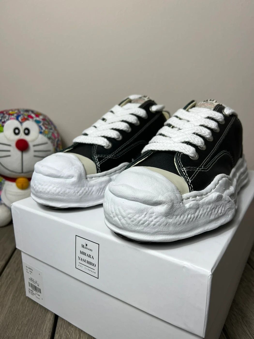 Maison MIHARA YASUHIRO Maison Miharayasuhiro Leather TC OG Sole Sneakers Size US 11 / EU 44 - 2 Thumbnail