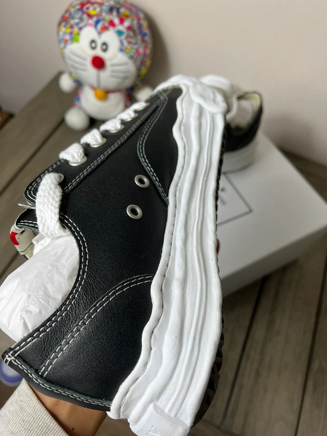 Maison MIHARA YASUHIRO Maison Miharayasuhiro Leather TC OG Sole Sneakers Size US 11 / EU 44 - 6 Thumbnail