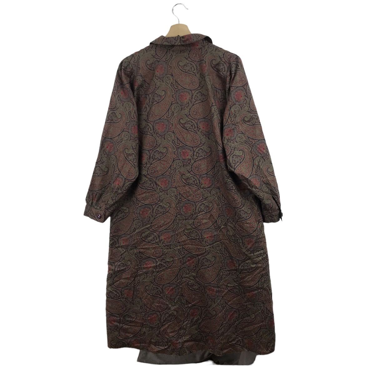 Japanese Brand × Vintage Vintage 90s SANKO Paisley Long Jacket Japanese Brand Size US L / EU 52-54 / 3 - 3 Thumbnail