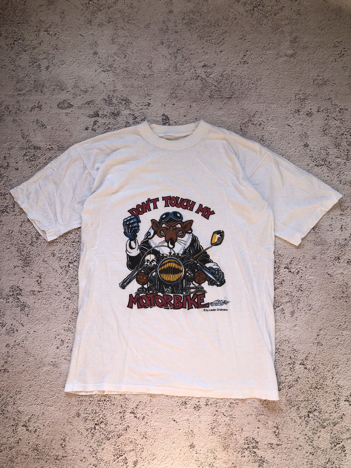 Harley Davidson × Vintage Vintage Bike Crazy Print Shirt Size US M / EU 48-50 / 2 - 2 Thumbnail