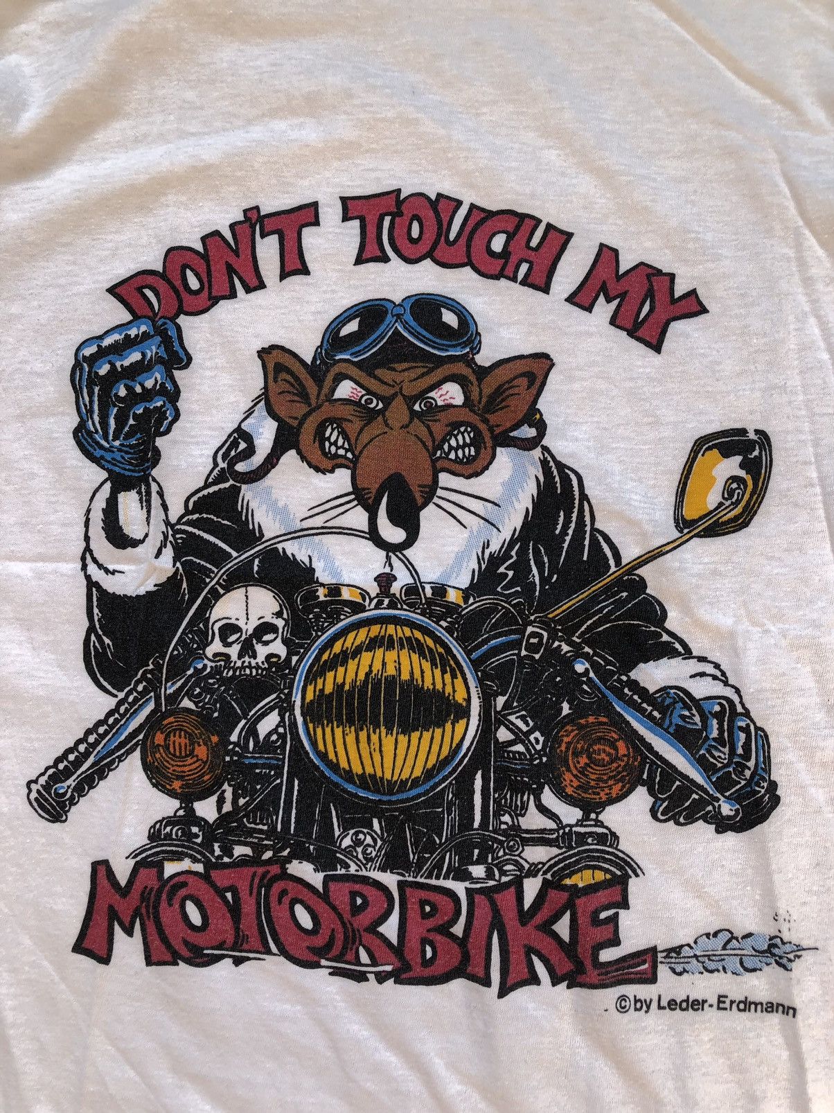 Harley Davidson × Vintage Vintage Bike Crazy Print Shirt Size US M / EU 48-50 / 2 - 4 Thumbnail