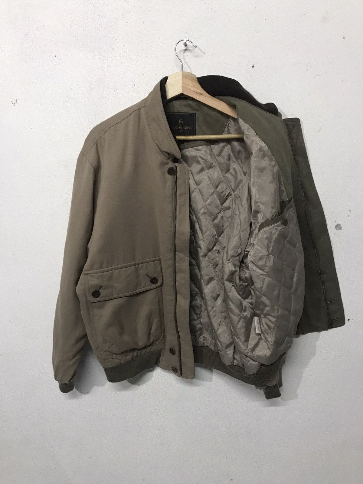 Gianni Valentino Vintage Gianni Valentino Bomber Jacket Size US M / EU 48-50 / 2 - 3 Thumbnail