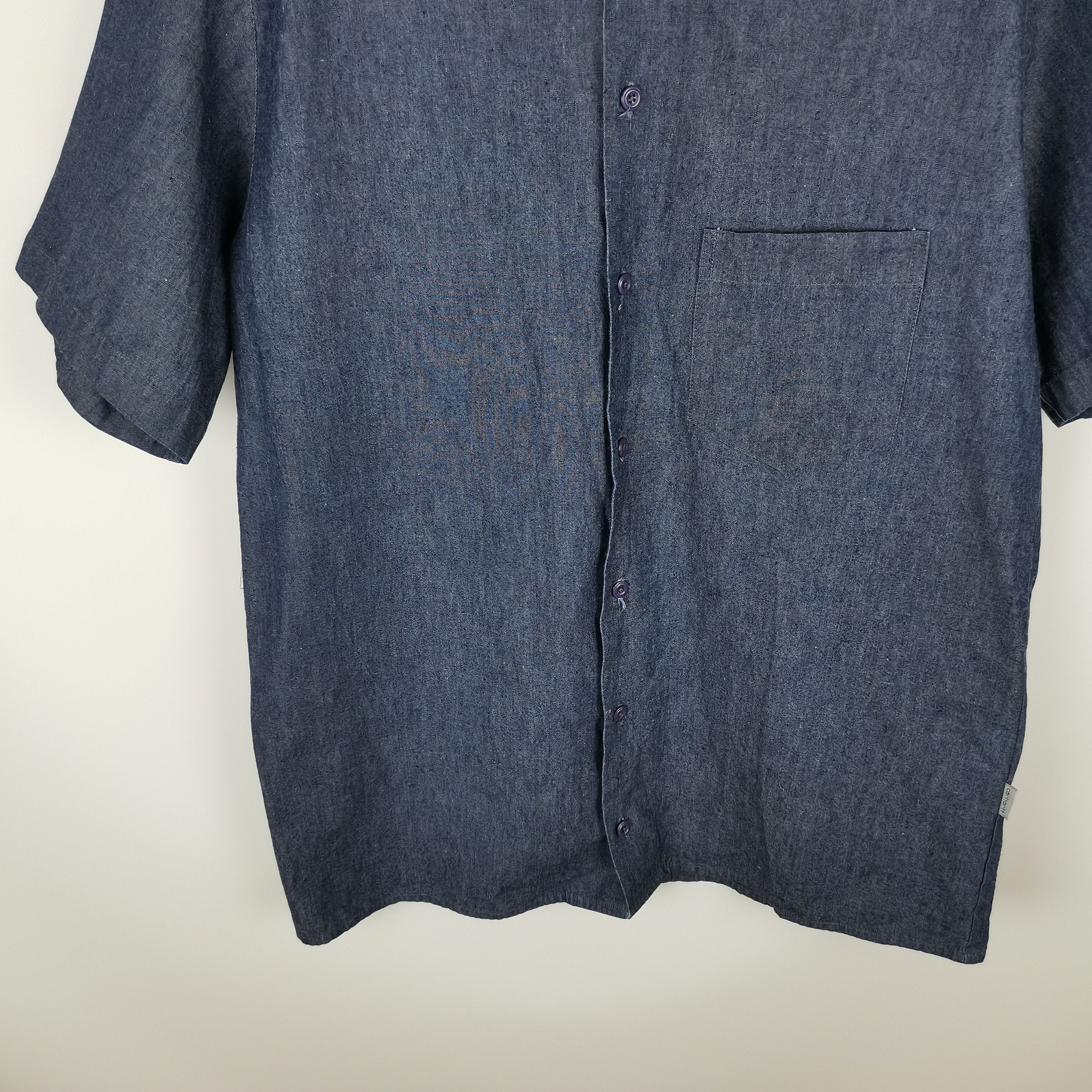 Carhartt Carhartt WIP vintage 90s denim blue classic s/s shirt Size US L / EU 52-54 / 3 - 2 Thumbnail