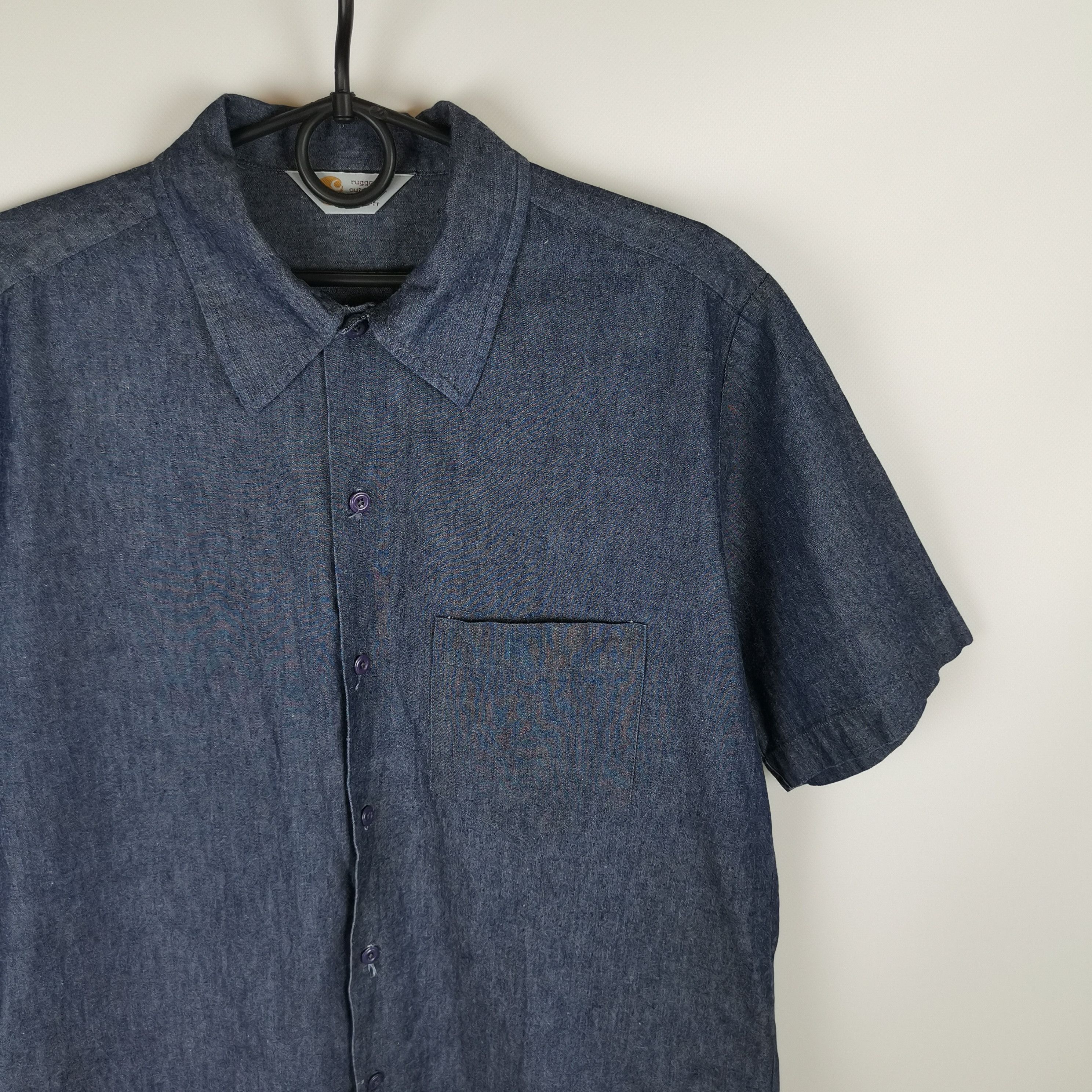 Carhartt Carhartt WIP vintage 90s denim blue classic s/s shirt Size US L / EU 52-54 / 3 - 3 Thumbnail